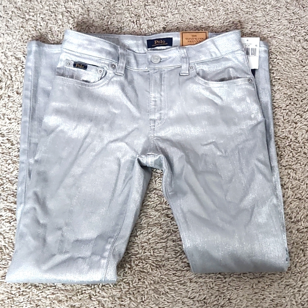 NWT Polo girls skinny jeans